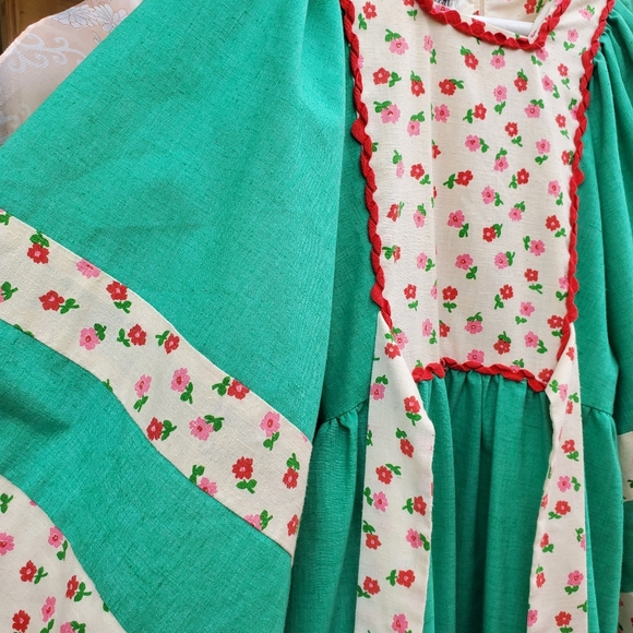 Vintage 60s 70s Young Innocent Arpeja Caftan Dress - Picture 15 of 15